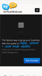 Mobile Screenshot of onyourmind.com